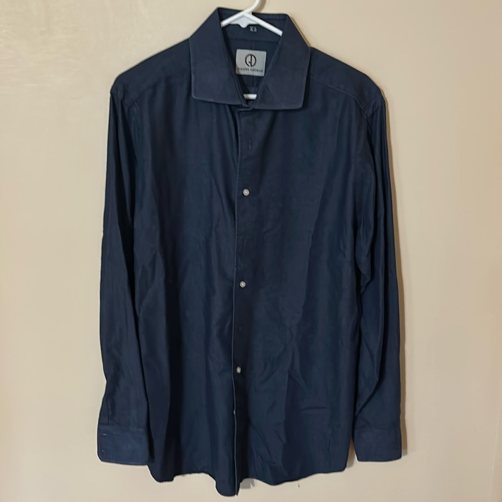 Daniel George Denim Men’s Dress Shirt Size 17